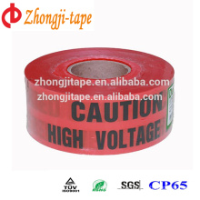 Factory supply pe underground high voltage line warning tape